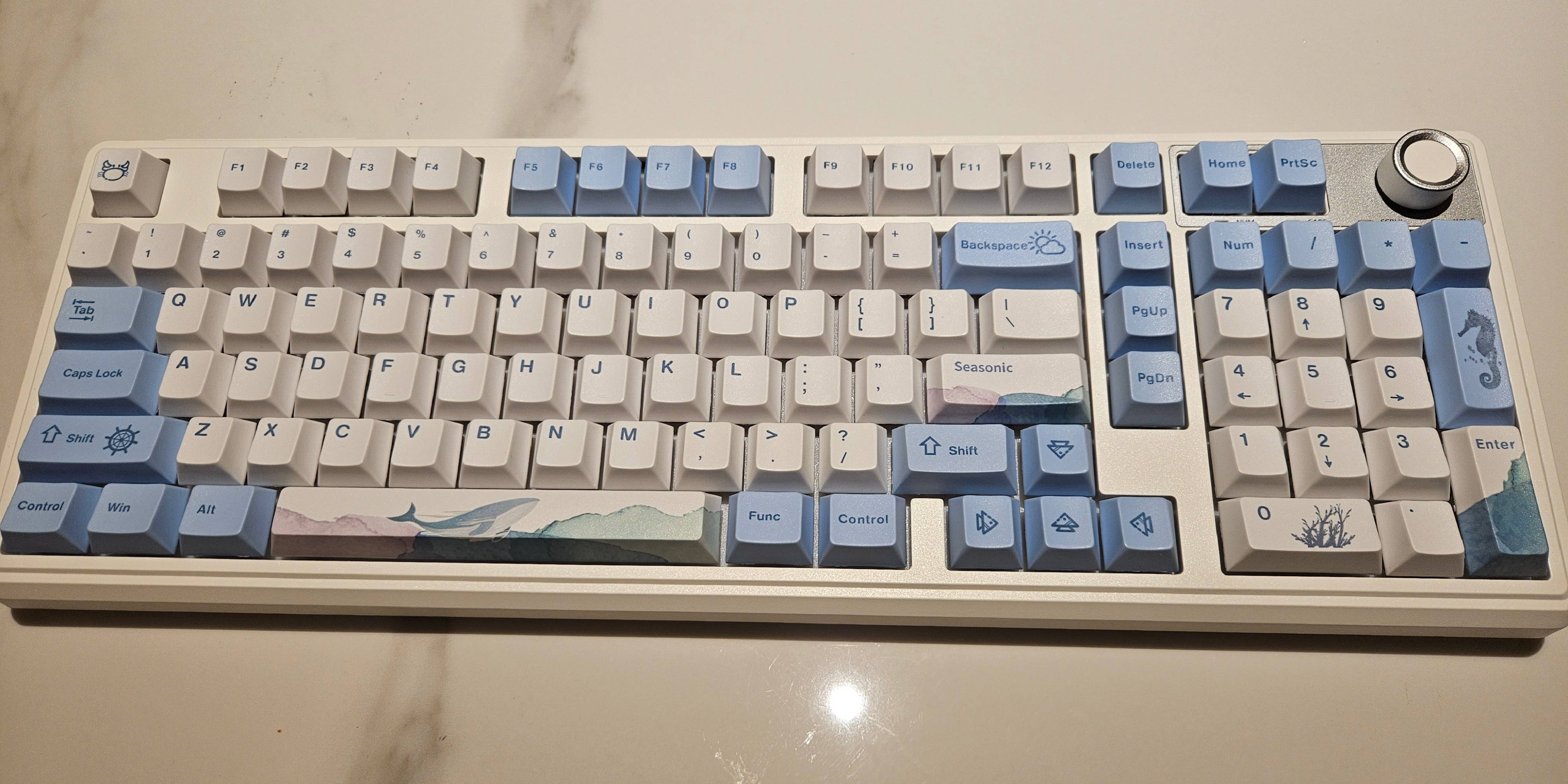 The Ocean Whisper Mechanical Keyboard