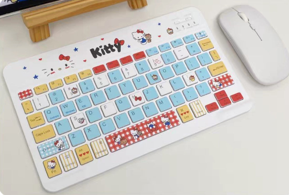Hello Kitty Tablet Ipad Keyboard