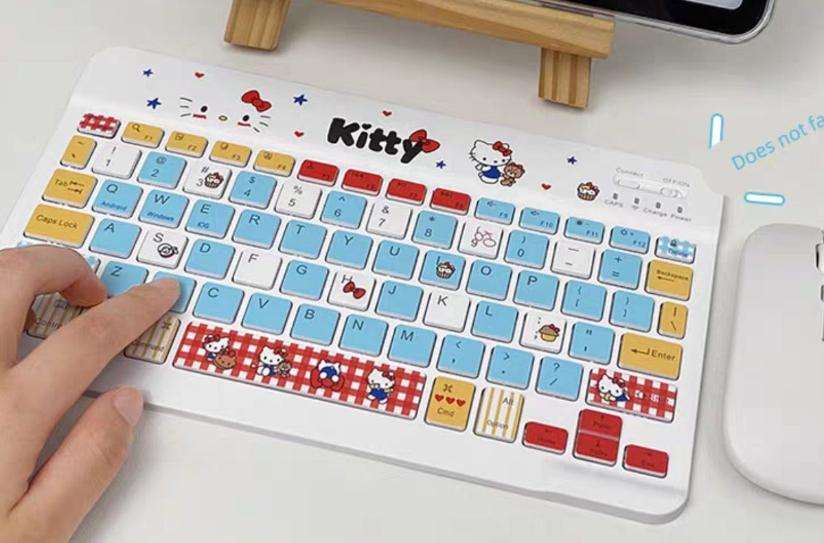 Hello Kitty Tablet Ipad Keyboard