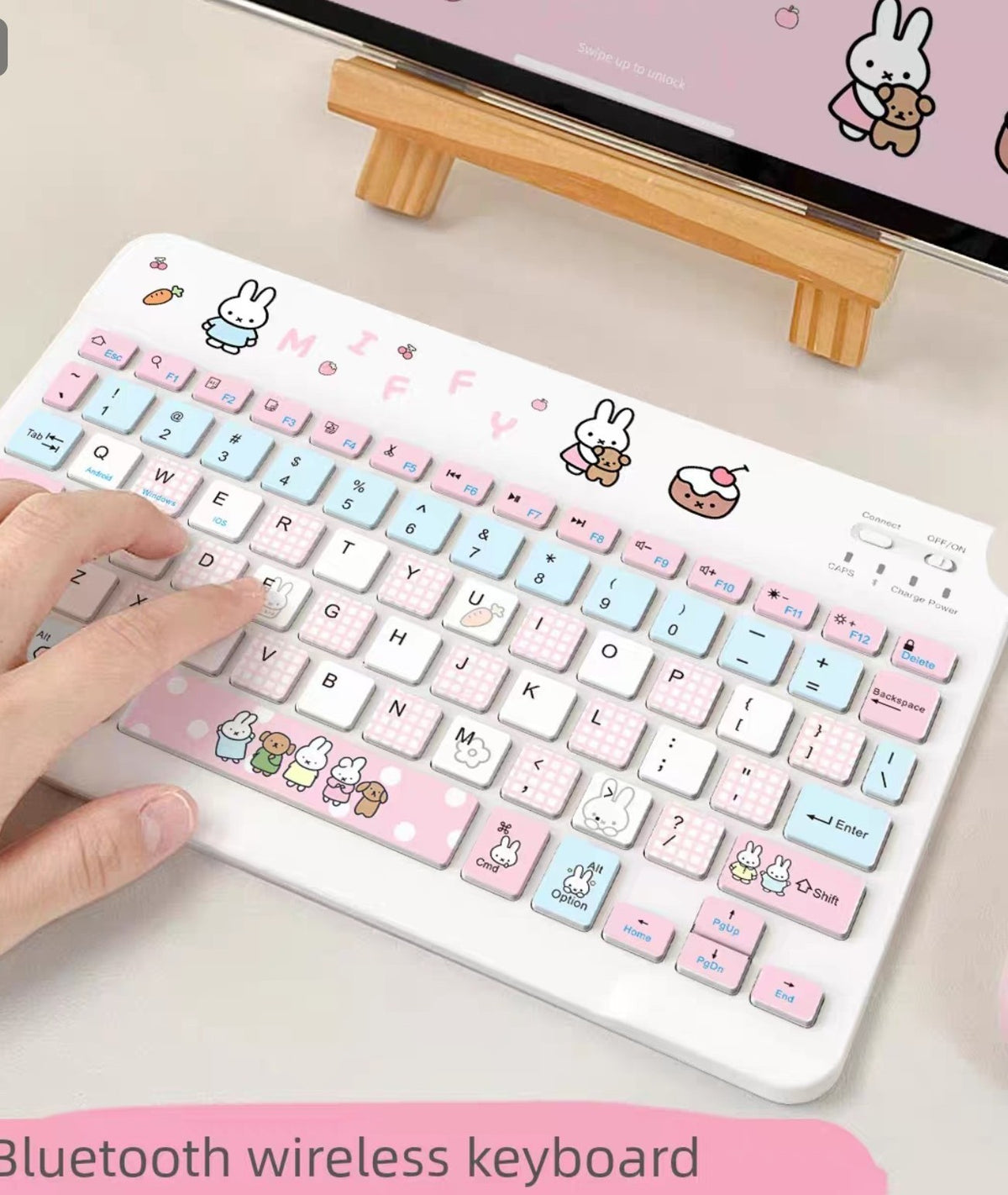 Miffy Cupcake Tablet Ipad Keyboard