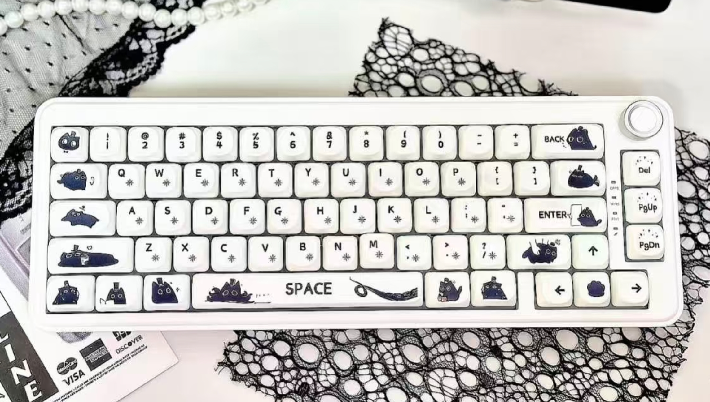 Moomin Inspired Mechanical Keyboard