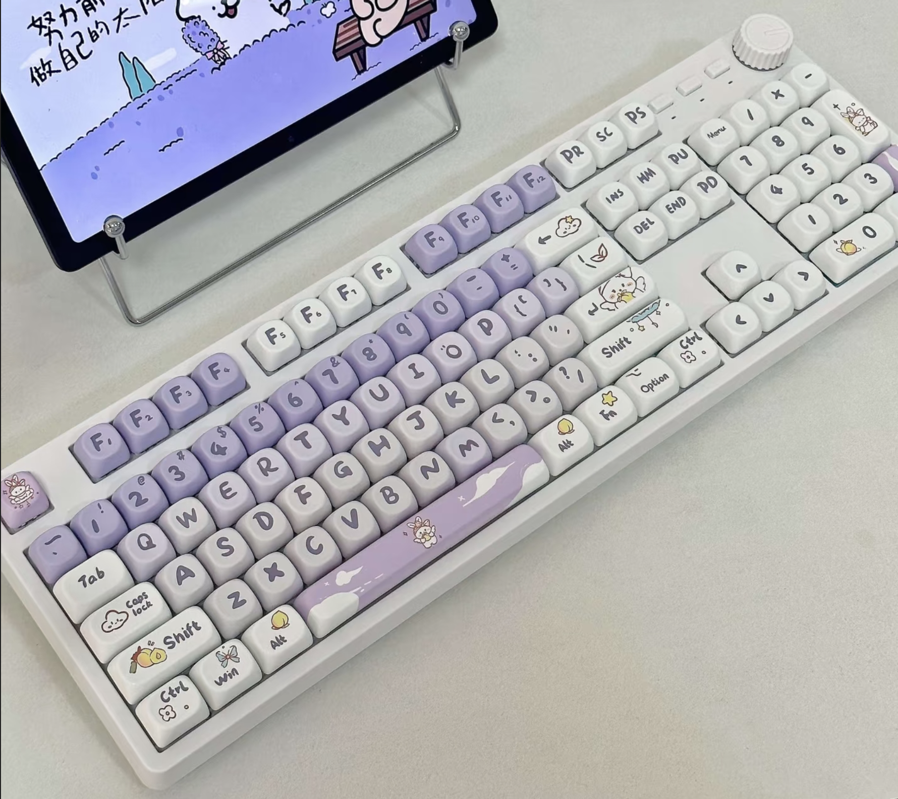 Taro Purple Mechanical Keyboard